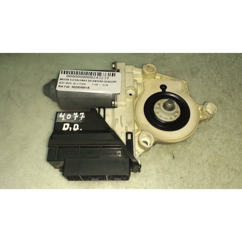 Recambio de motor elevalunas delantero derecho para seat ibiza (6l1) fresh referencia OEM IAM 6Q2959801A  BROSE