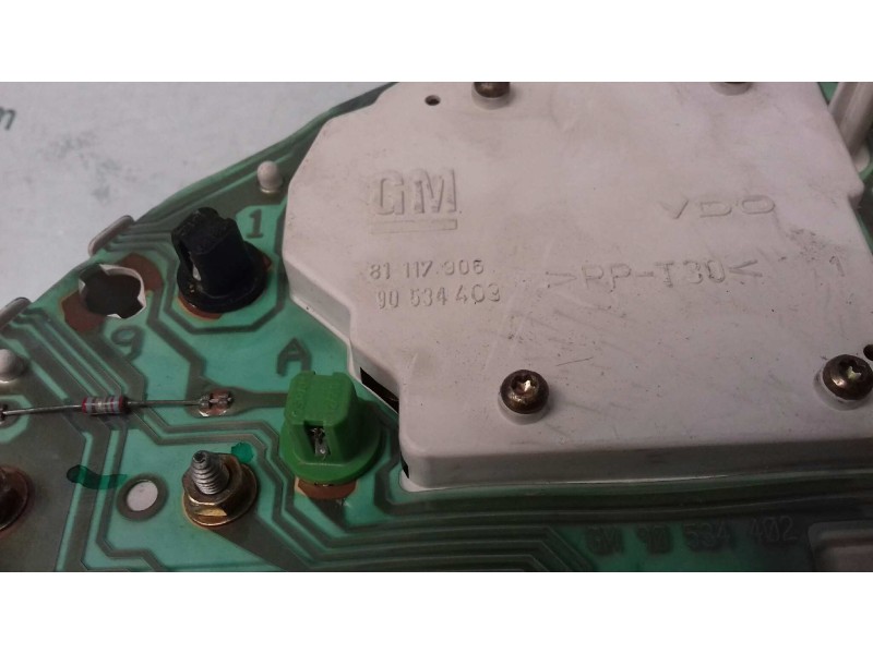 Recambio de cuadro instrumentos para opel corsa b eco referencia OEM IAM 81117906 90534403 87001297