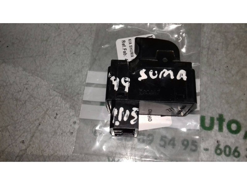 Recambio de mando elevalunas delantero derecho para kia shuma 1.5 ls 4 berlina referencia OEM IAM 4735101000  4+3 PINES