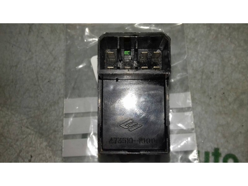 Recambio de mando elevalunas delantero derecho para kia shuma 1.5 ls 4 berlina referencia OEM IAM 4735101000  4+3 PINES