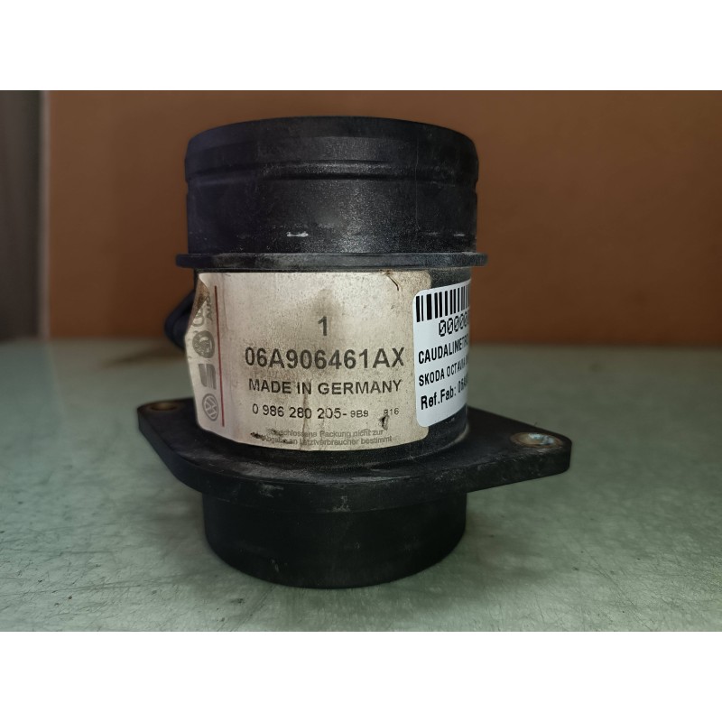 Recambio de caudalimetro para skoda octavia berlina (1u2) 1.8 20v slx referencia OEM IAM 06A906461AX 0986280205 CONECTOR 5 PINES