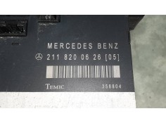 Recambio de modulo electronico para mercedes-benz clase e (w211) berlina e 270 cdi (211.016) referencia OEM IAM 2118200626   2