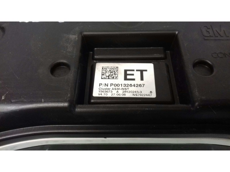 Recambio de cuadro instrumentos para opel corsa d catch me referencia OEM IAM P0013264267 1303304 ET