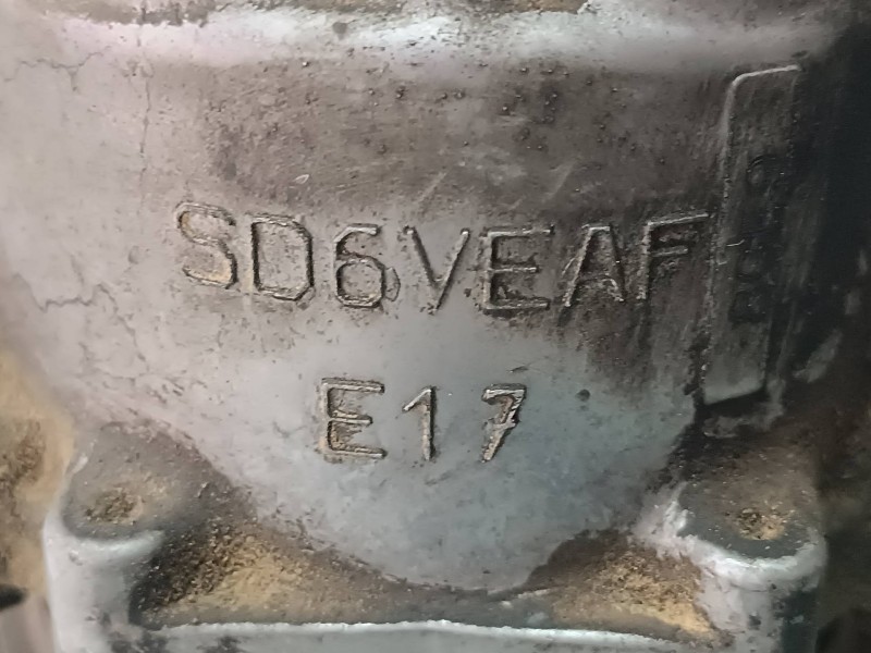 Recambio de compresor aire acondicionado para ford fiesta (cbk) ambiente referencia OEM IAM 2S6119D629AE SD6V12 SANDEN