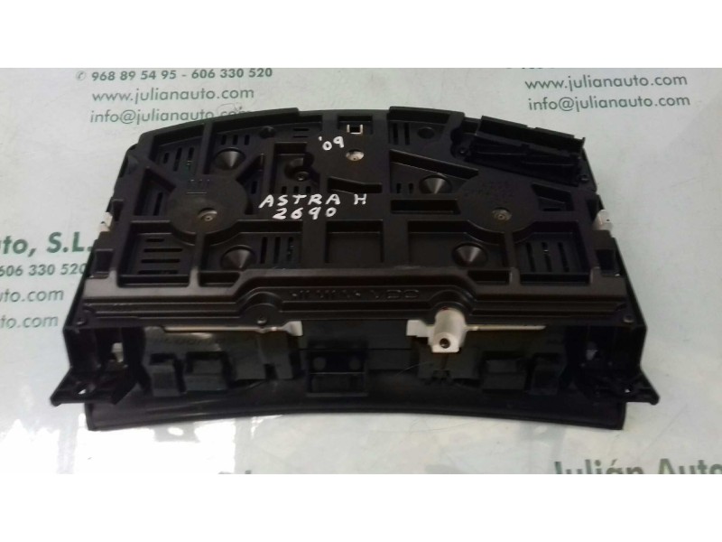 Recambio de cuadro instrumentos para opel astra h ber. cosmo referencia OEM IAM 13267567 3164392 SIEMENS VDO