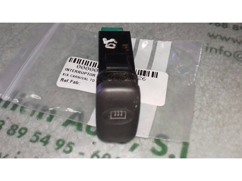 Recambio de interruptor para kia carnival td ls referencia OEM IAM  4 PINES LUNA TERMICA