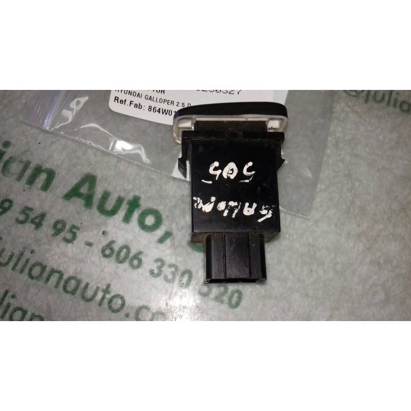 Recambio de interruptor para hyundai galloper 2.5 d. referencia OEM IAM 864W0119 4+2 PINES LUNA TERMICA