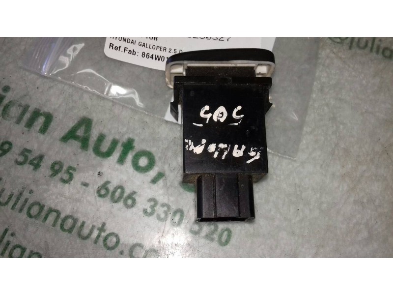 Recambio de interruptor para hyundai galloper 2.5 d. referencia OEM IAM 864W0119 4+2 PINES LUNA TERMICA