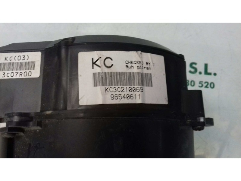 Recambio de cuadro instrumentos para daewoo kalos 1.2 se referencia OEM IAM 96540611 KC3C210069 3C07R00
