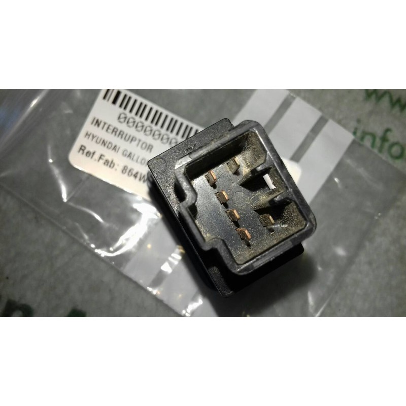 Recambio de interruptor para hyundai galloper 2.5 d. referencia OEM IAM 864W0119 4+2 PINES LUNA TERMICA