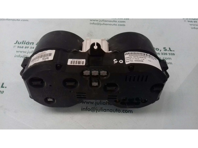 Recambio de cuadro instrumentos para chevrolet kalos 1.4 se referencia OEM IAM 96426348 MS5E030026 MS077