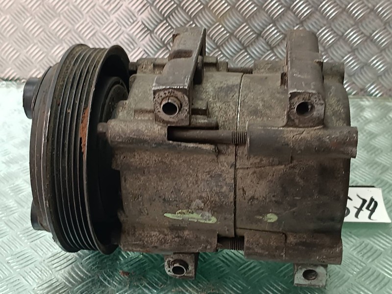 Recambio de compresor aire acondicionado para ford ka (ccq) básico referencia OEM IAM 96FW19D629AE  