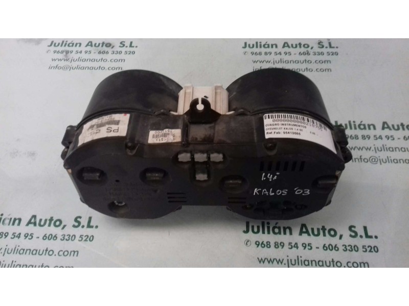 Recambio de cuadro instrumentos para chevrolet kalos 1.4 se referencia OEM IAM 96413686 PS3H210164 