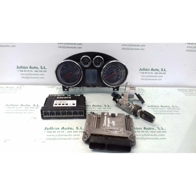 Recambio de centralita motor uce para opel insignia berlina edition referencia OEM IAM 0281017105 55576906 KIT - BOSCH