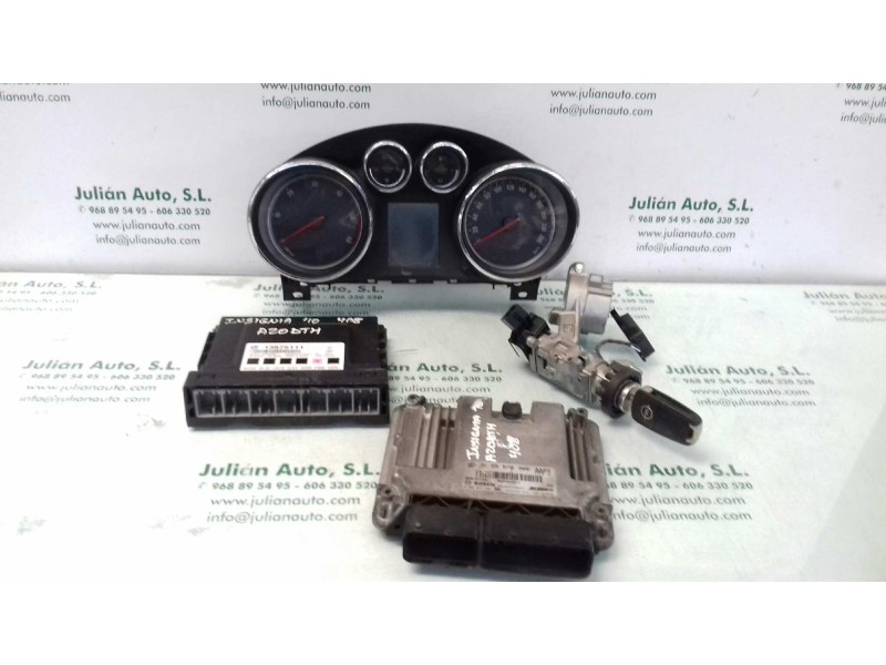 Recambio de centralita motor uce para opel insignia berlina edition referencia OEM IAM 0281017105 55576906 KIT - BOSCH