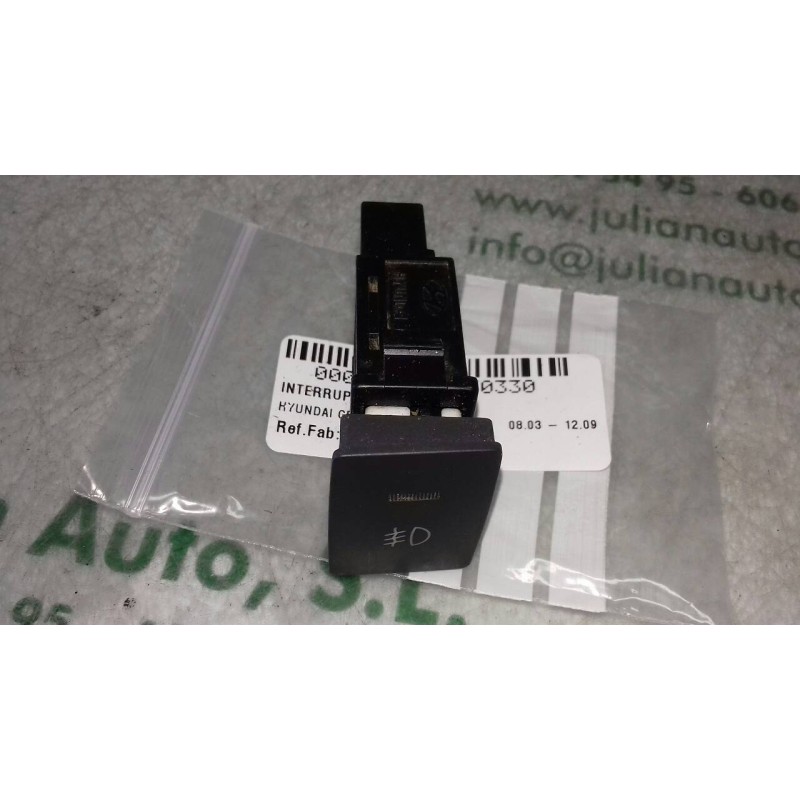 Recambio de interruptor para hyundai getz (tb) 1.5 crdi gls referencia OEM IAM  6 PINES ANTINIEBLAS