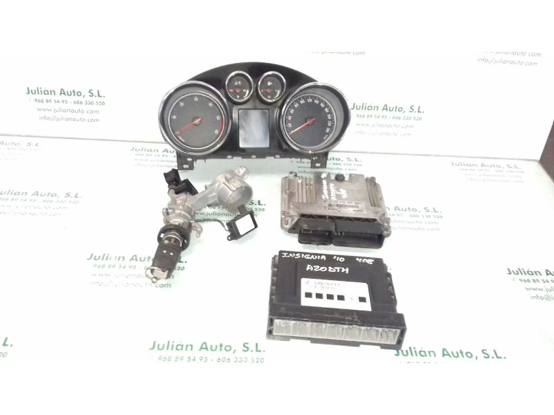 Recambio de centralita motor uce para opel insignia berlina edition referencia OEM IAM 0281017105 55576906 KIT - BOSCH