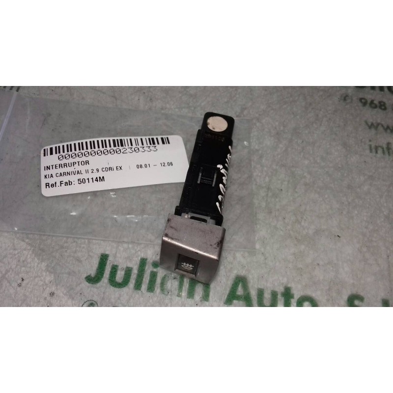 Recambio de interruptor para kia carnival ii 2.9 cdri ex referencia OEM IAM 50114M 4+2 PINES ANTINIEBLAS