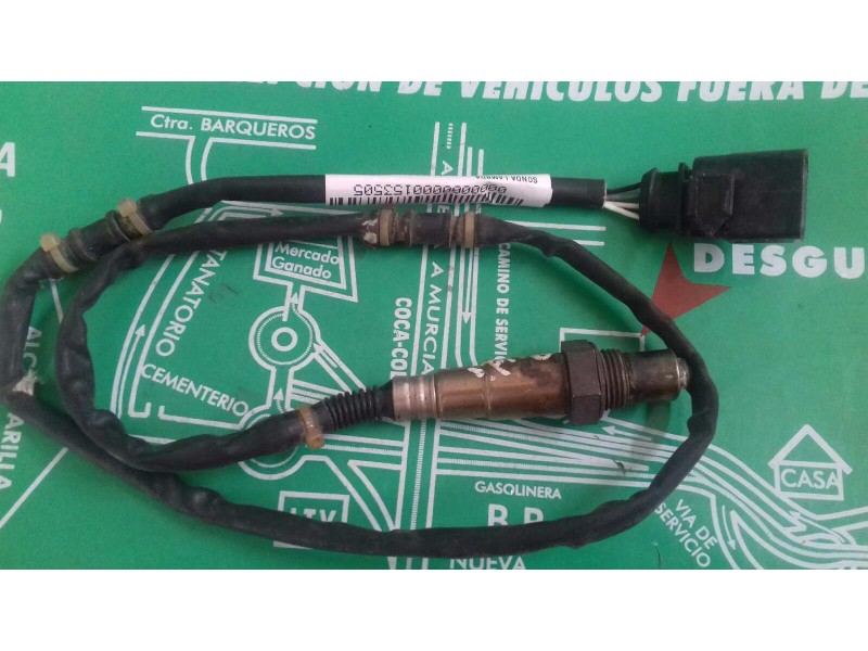Recambio de sonda lambda para audi tt (8j3/8j9) 2.0 tfsi coupe referencia OEM IAM 06F906265 0258006869/870 