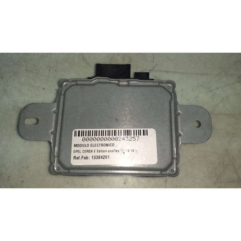 Recambio de modulo electronico para opel corsa e edition ecoflex referencia OEM IAM 13384291 5WK50278B CONTINENTAL