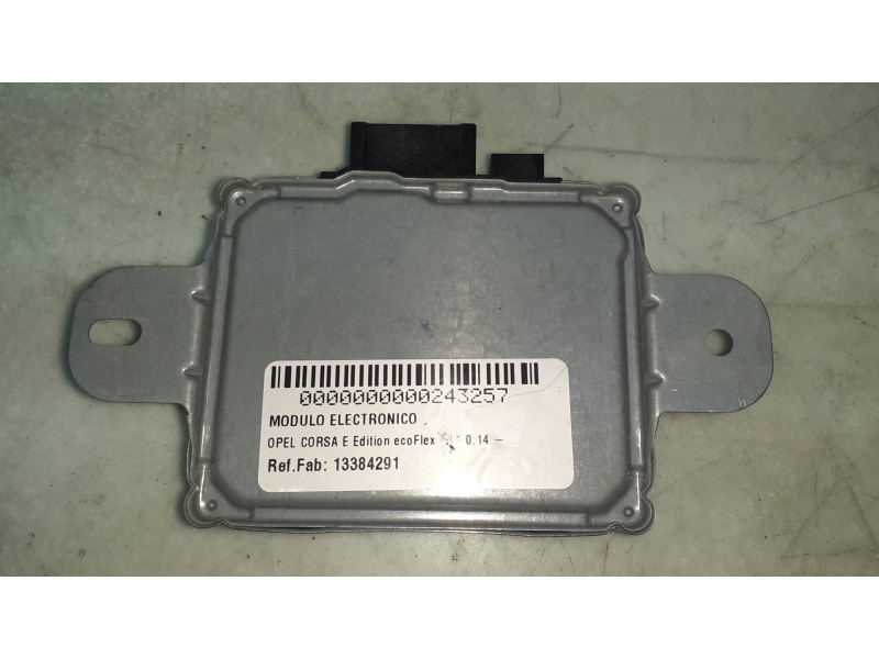 Recambio de modulo electronico para opel corsa e edition ecoflex referencia OEM IAM 13384291 5WK50278B CONTINENTAL