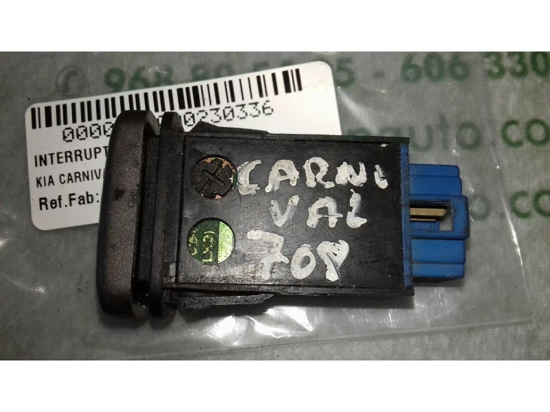 Recambio de interruptor para kia carnival td ls referencia OEM IAM  4 PINES CALEFACCION