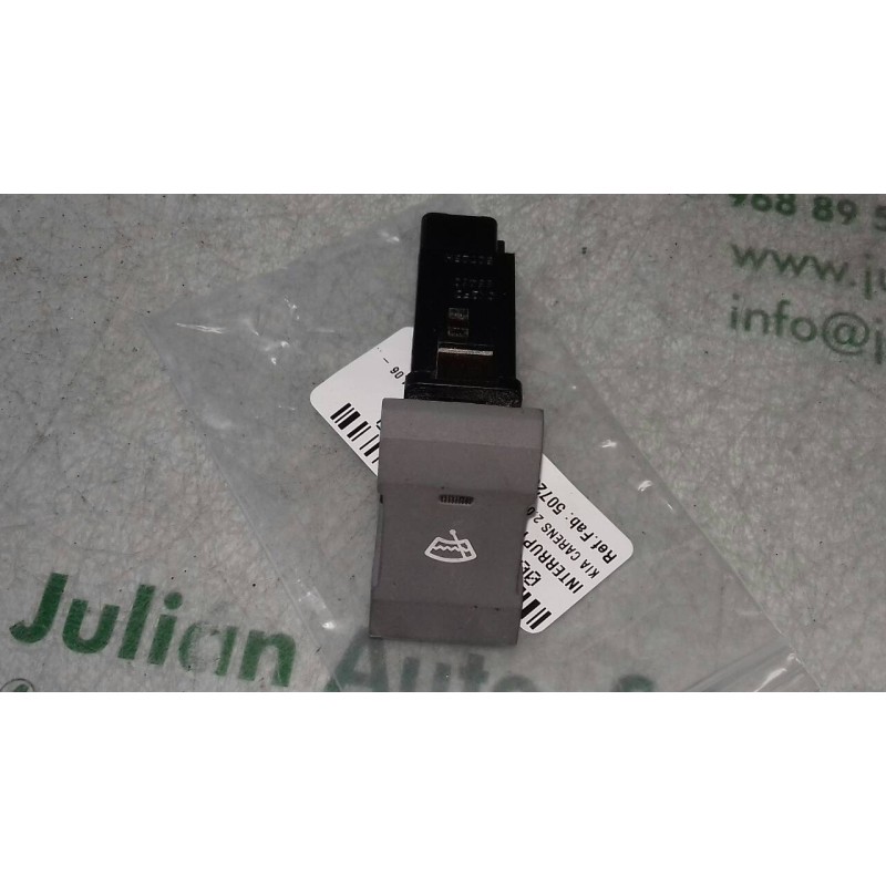 Recambio de interruptor para kia carens 2.0 crdi ex monovolumen referencia OEM IAM 50725M 4+2 PINES LIMPIA TRASERO