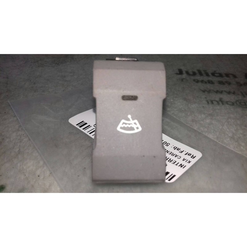 Recambio de interruptor para kia carens 2.0 crdi ex monovolumen referencia OEM IAM 50725M 4+2 PINES LIMPIA TRASERO