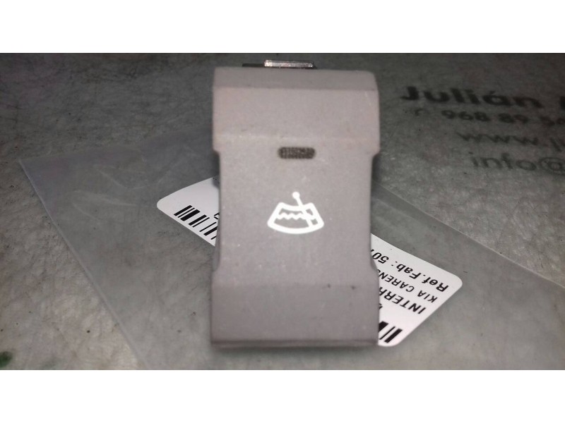 Recambio de interruptor para kia carens 2.0 crdi ex monovolumen referencia OEM IAM 50725M 4+2 PINES LIMPIA TRASERO