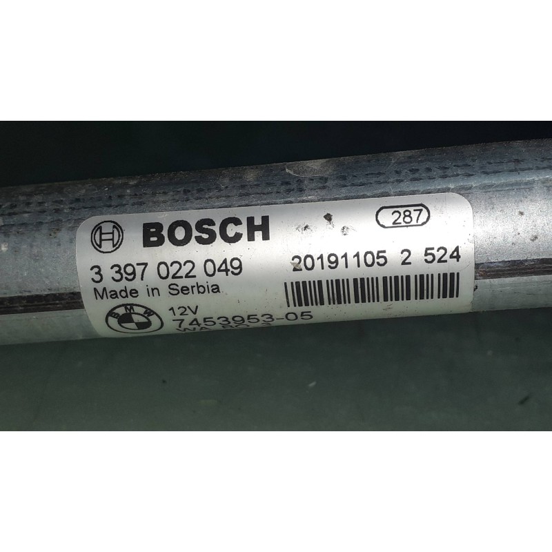 Recambio de motor limpia delantero para bmw serie 1 lim. (f40) 118i referencia OEM IAM 0390243617 2019101834 BOSCH