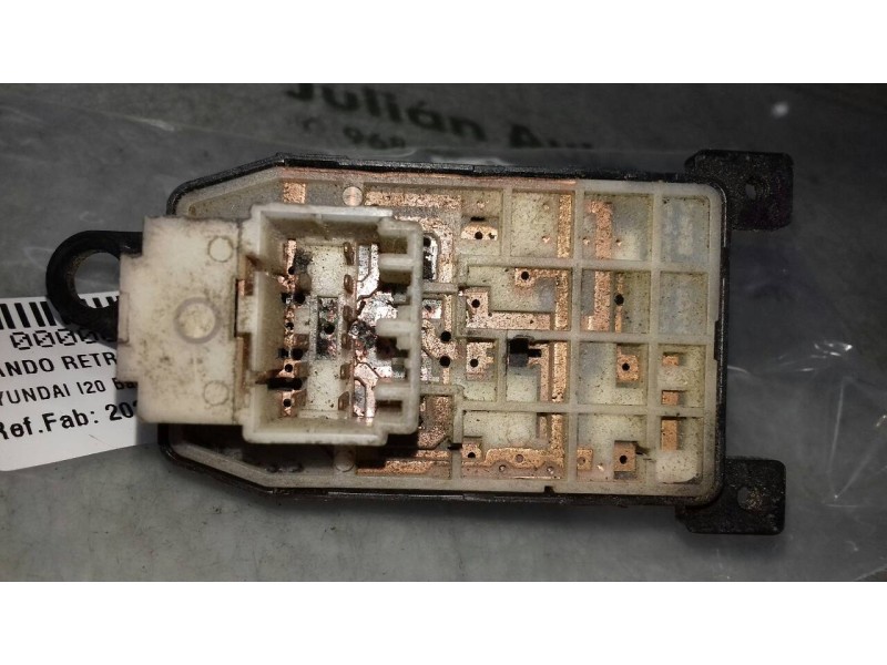 Recambio de mando retrovisor para hyundai i20 basis referencia OEM IAM 202008161  6+4 PINES
