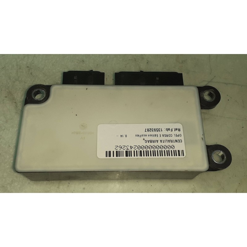 Recambio de centralita airbag para opel corsa e edition ecoflex referencia OEM IAM 13593287 13584587 812586170