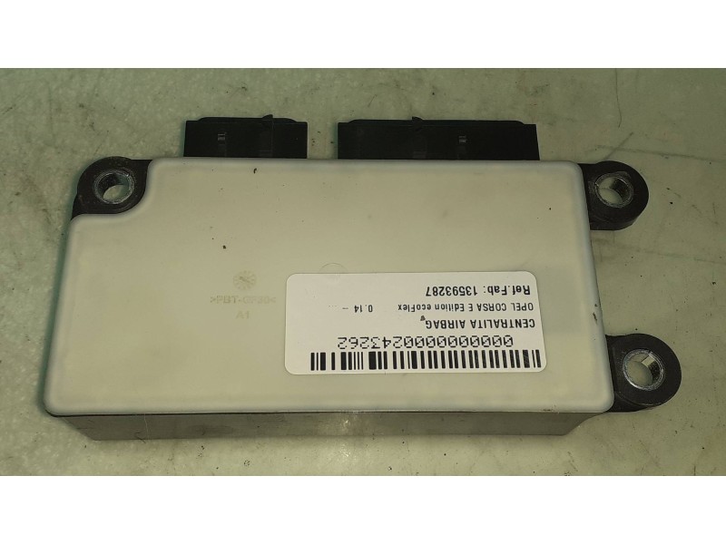 Recambio de centralita airbag para opel corsa e edition ecoflex referencia OEM IAM 13593287 13584587 812586170