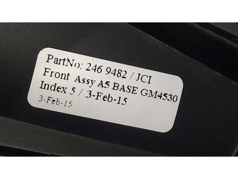 Recambio de cuadro instrumentos para opel corsa e edition ecoflex referencia OEM IAM 13499773 2469482 367030224