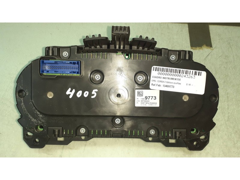 Recambio de cuadro instrumentos para opel corsa e edition ecoflex referencia OEM IAM 13499773 2469482 367030224