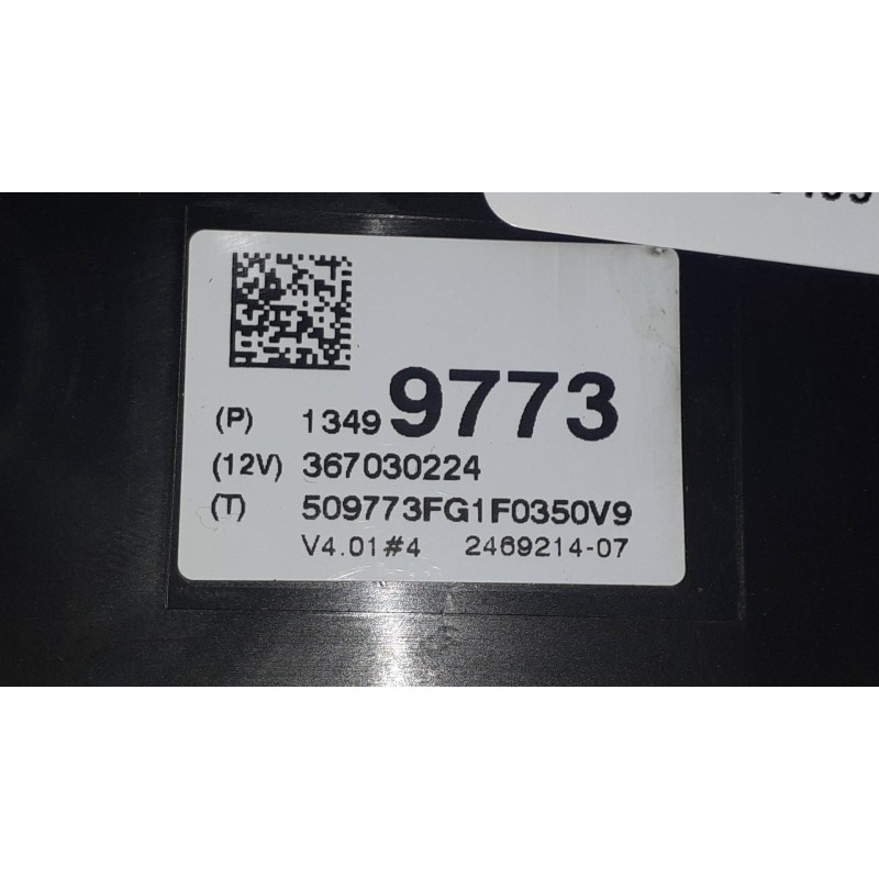 Recambio de cuadro instrumentos para opel corsa e edition ecoflex referencia OEM IAM 13499773 2469482 367030224
