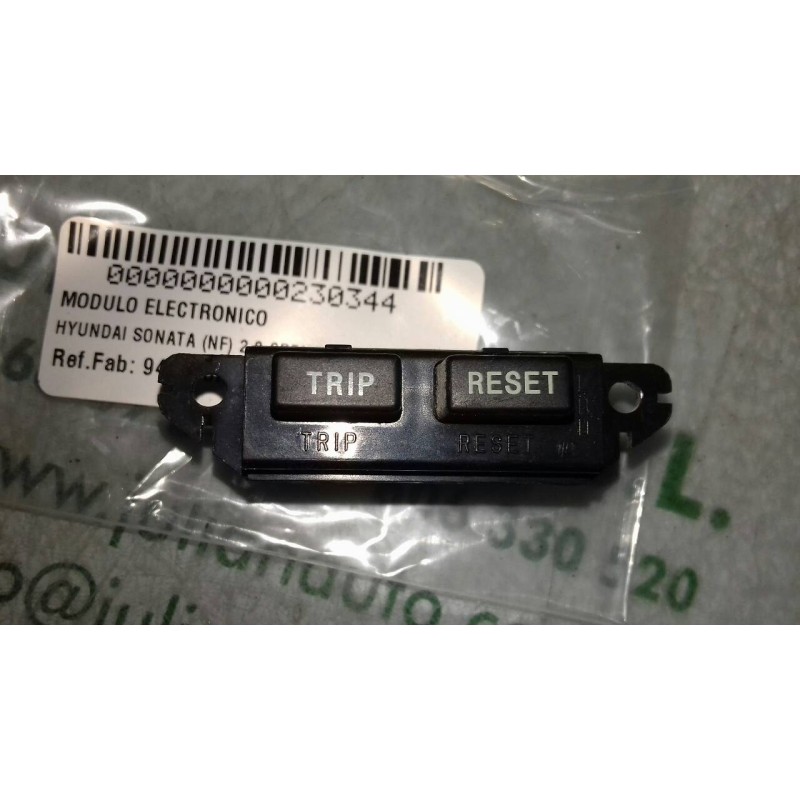 Recambio de modulo electronico para hyundai sonata (nf) 2.0 crdi comfort ii referencia OEM IAM 945103K100 3 PINES TRIP/ RESET