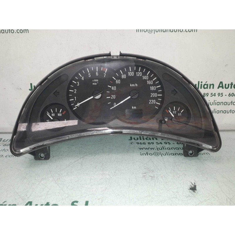 Recambio de cuadro instrumentos para opel corsa c club referencia OEM IAM 09166814FL 110008988009 VDO