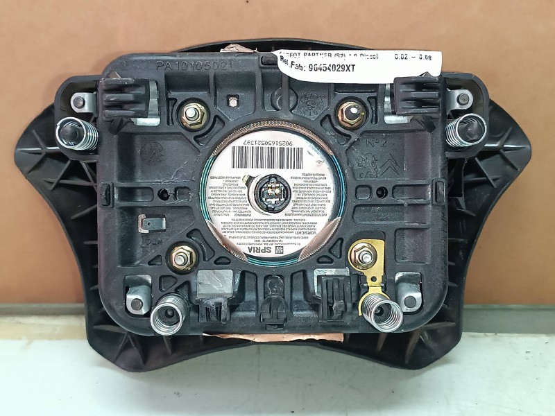 Recambio de airbag delantero izquierdo para peugeot partner (s2) 1.9 diesel referencia OEM IAM 96454029XT  