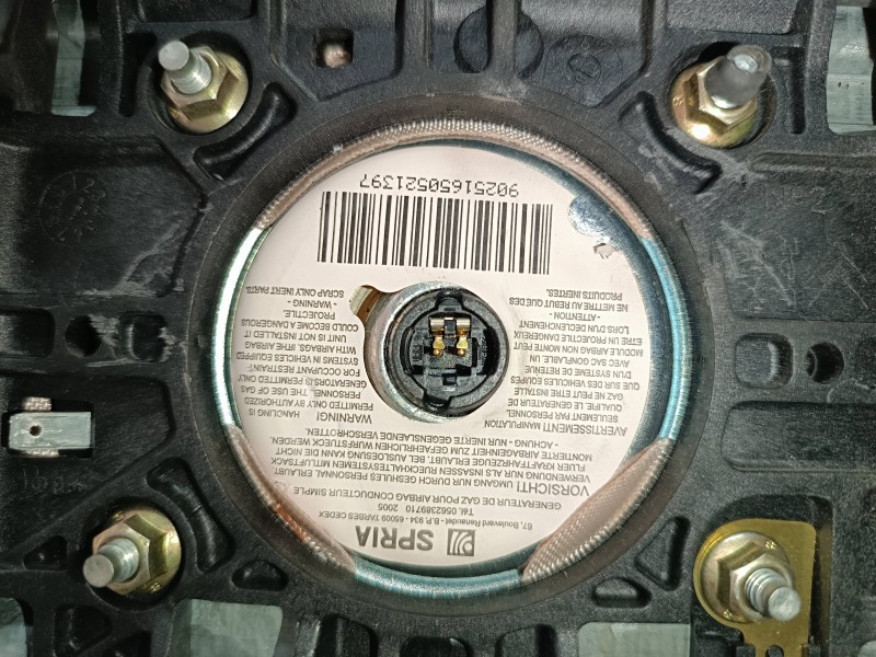 Recambio de airbag delantero izquierdo para peugeot partner (s2) 1.9 diesel referencia OEM IAM 96454029XT  