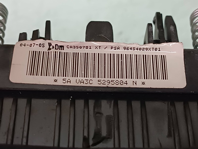 Recambio de airbag delantero izquierdo para peugeot partner (s2) 1.9 diesel referencia OEM IAM 96454029XT  