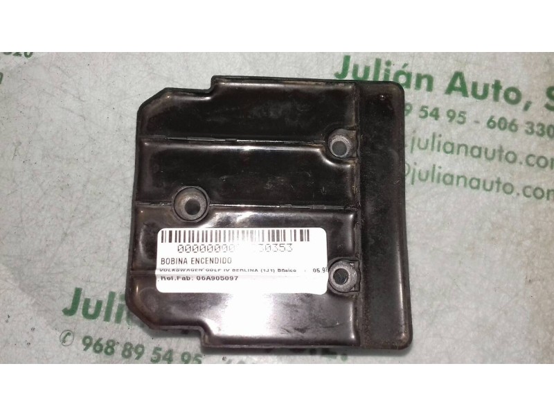 Recambio de bobina encendido para volkswagen golf iv berlina (1j1) básico referencia OEM IAM 06A905097 307243 TEMIC