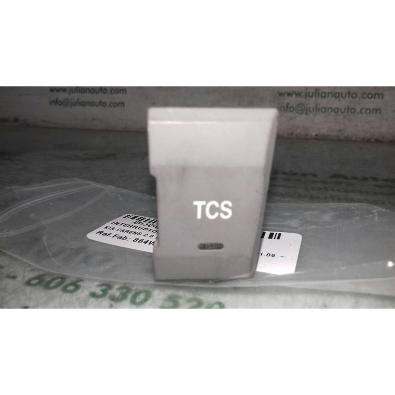 Recambio de interruptor para kia carens 2.0 crdi ex monovolumen referencia OEM IAM 864W03190 4+2 PINES TCS