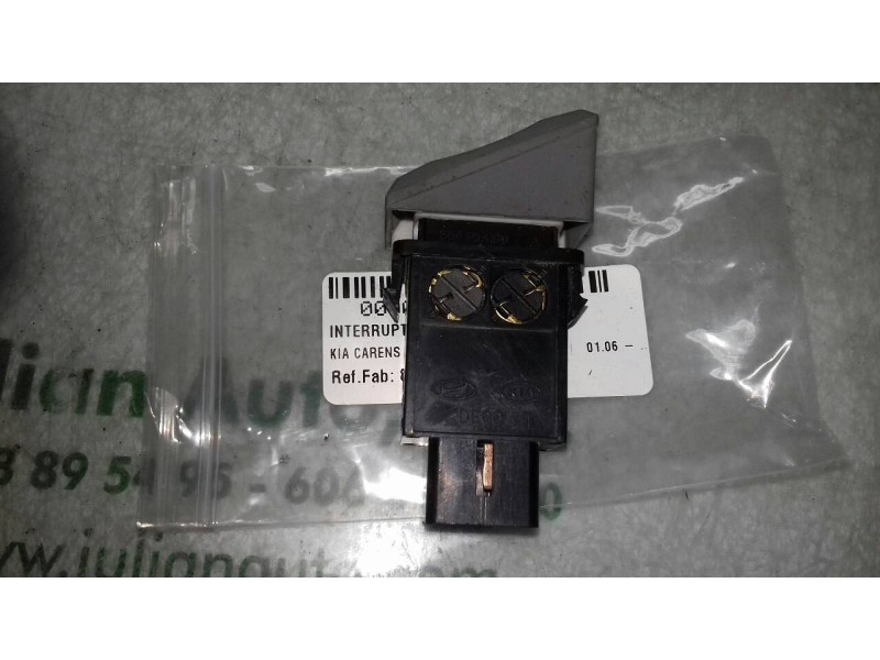 Recambio de interruptor para kia carens 2.0 crdi ex monovolumen referencia OEM IAM 864W03190 4+2 PINES TCS