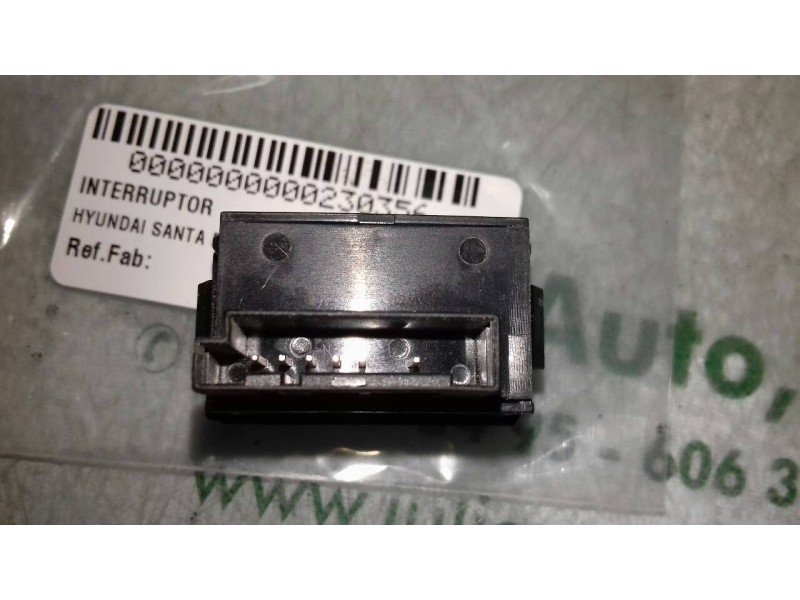 Recambio de interruptor para hyundai santa fe (sm) 2.0 gls crdi 4x4 referencia OEM IAM  6 PINES ASIENTOS CALEFACTABLES
