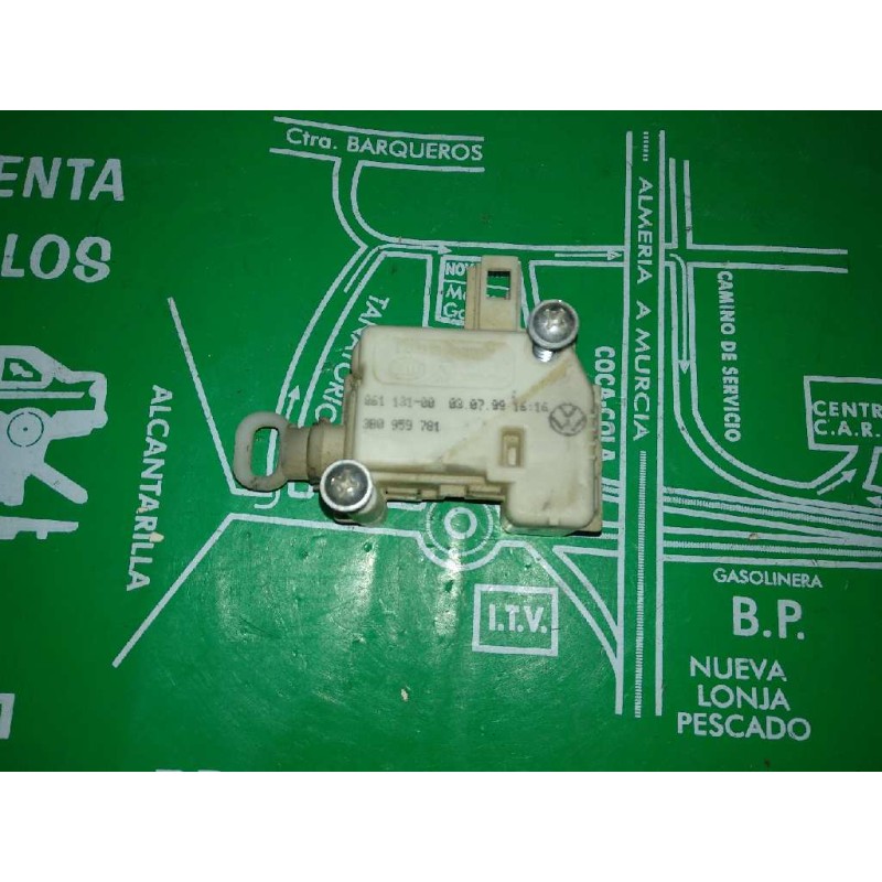 Recambio de motor cierre centralizado tapa combustible para seat ibiza (6k1) referencia OEM IAM 3B0959781 96113100 2 PINES