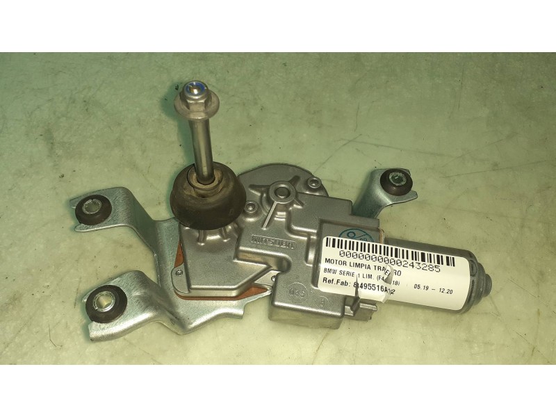 Recambio de motor limpia trasero para bmw serie 1 lim. (f40) 118i referencia OEM IAM 8495516A102 CONECTOR 3 PINES 18558210