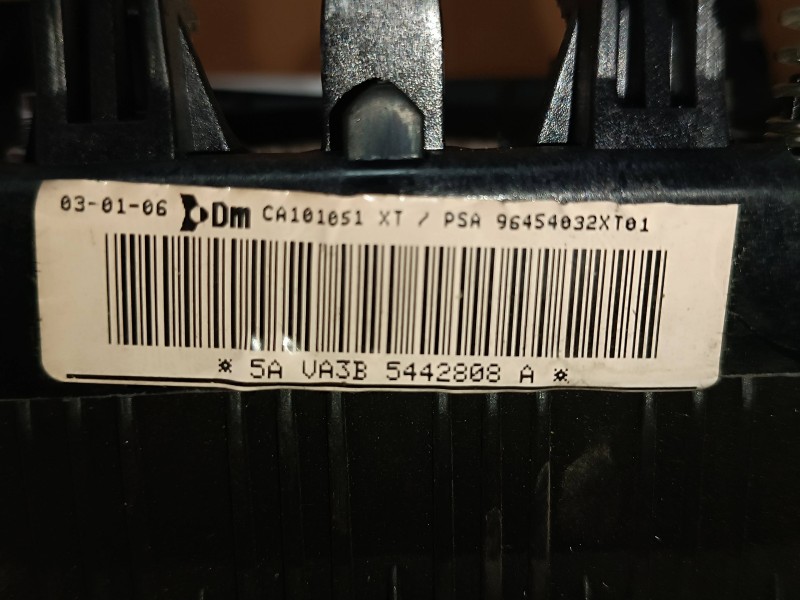 Recambio de airbag delantero izquierdo para citroen berlingo 1.9 d sx familiar referencia OEM IAM 96454032XT  
