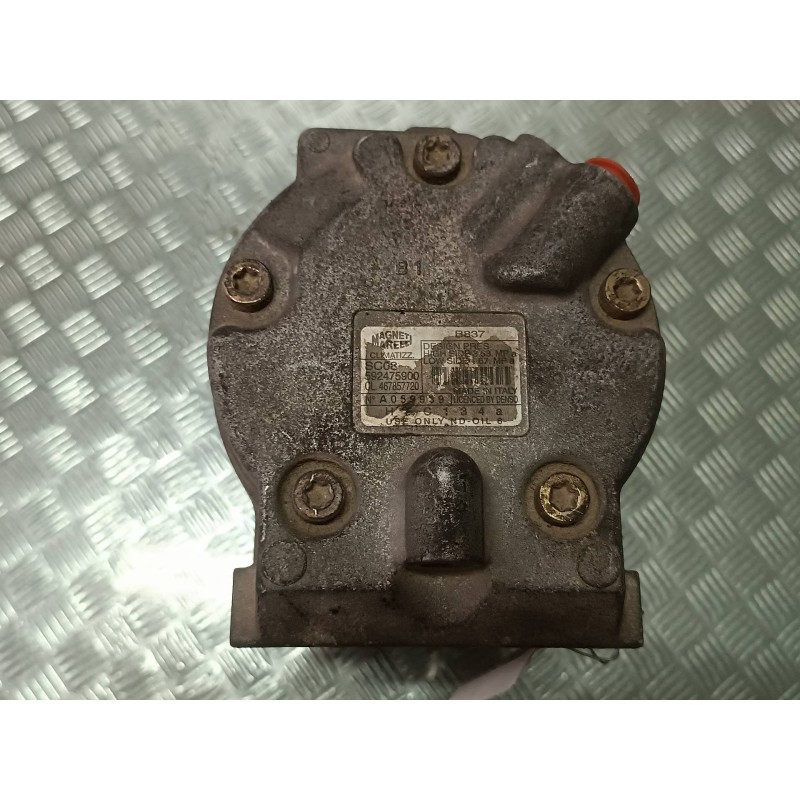 Recambio de compresor aire acondicionado para fiat punto berlina (188) 1.2 8v referencia OEM IAM 592475900 SC08 MAGNETI MARELLI