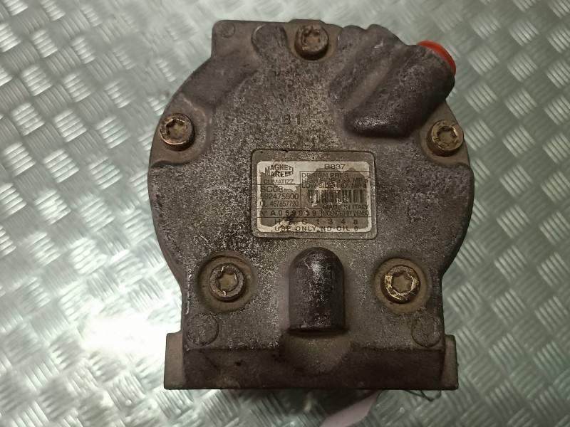 Recambio de compresor aire acondicionado para fiat punto berlina (188) 1.2 8v referencia OEM IAM 592475900 SC08 MAGNETI MARELLI